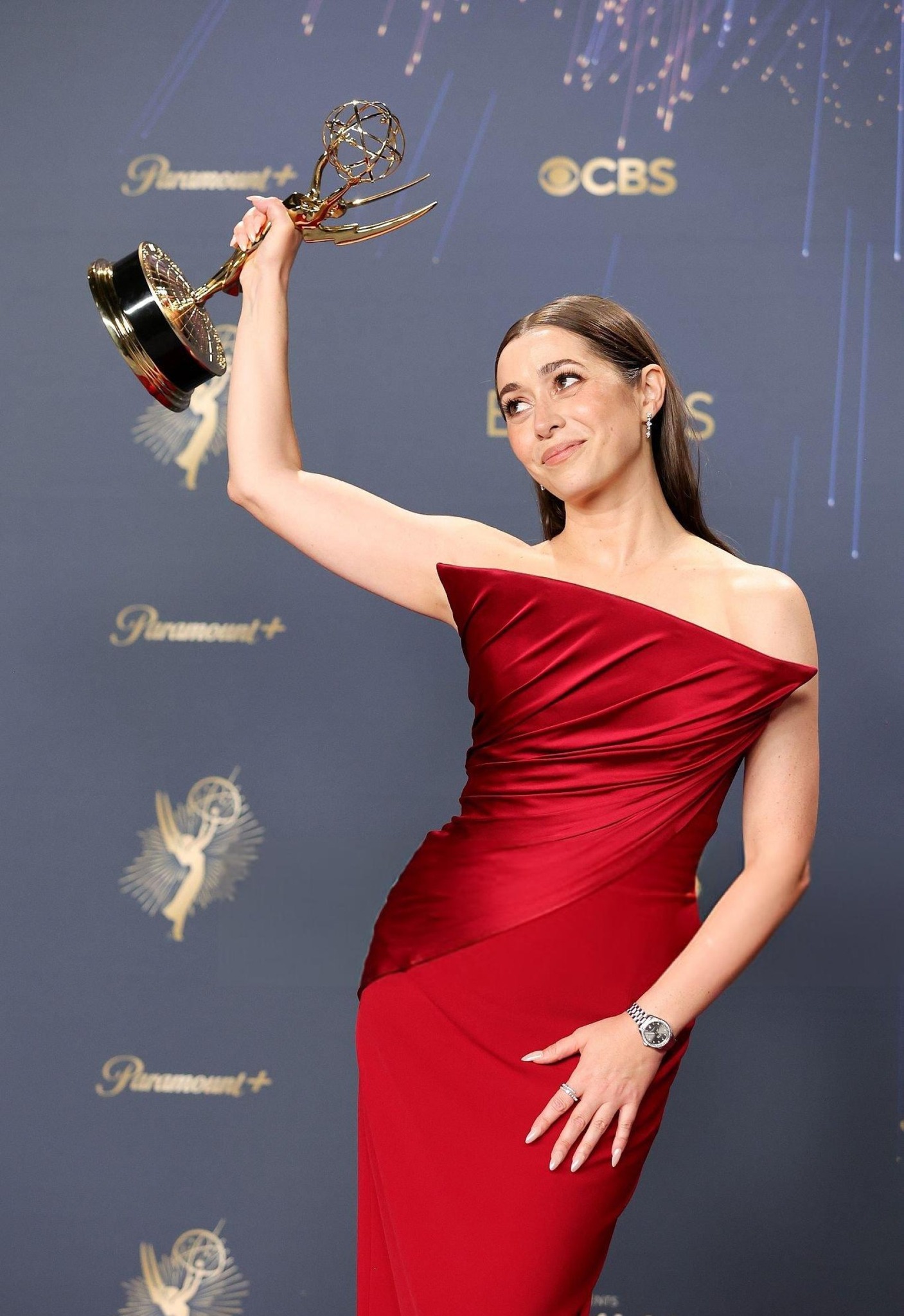 Cristin Milioti Red Dress